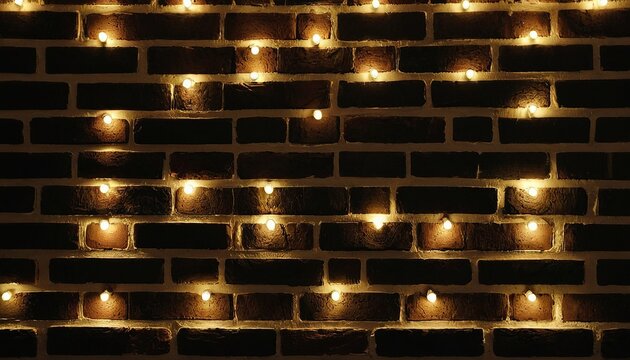 Texture of a black painted brick wall as a background or wallpaper 29