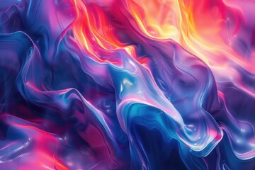 Abstract art depicting a woman's torso