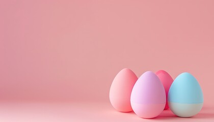 Beauty blenders on pink