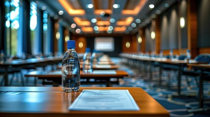 Seminar Agenda: A detailed program showing the sequence of topics, speaker presentations, and timing, ensuring a well-organized and successful seminar.