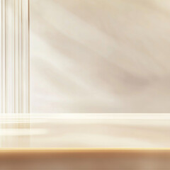 Beige Tabletop Background.