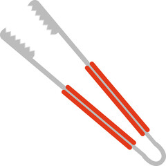 BBQ utensil grill tongs