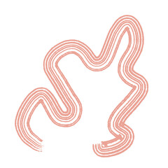 Rake Line Pattern Background