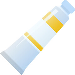 Painting tool yellow oil pigment