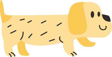 Dog Hand Drawn Illustration