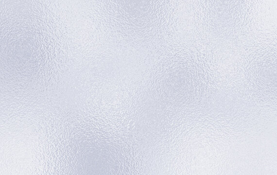 Gray foil texture background glass effect. Light matte surface. Plastic glass. Frosted winter window glass. White gray gradient transparent background. 