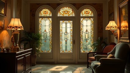 interior of old house