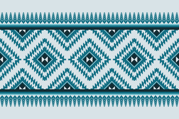 Navajo tribal vector seamless pattern. Native American ornament. Ethnic South Western decor style. Boho geometric ornament. Vector seamless pattern. Mexican blanket, rug. Woven carpet illustrat