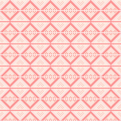 Pixel art pattern seamless for Fabric geometric ethnic pattern seamless,Pixel pattern art wallpaper Background, Design for fabric, curtain, carpet ,geometry seamless pattern art illustration