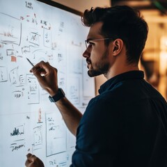 Entrepreneur planning for a business expansion