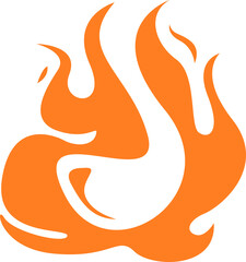 Flame Vector Element