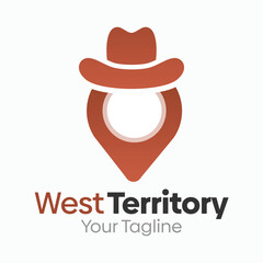 West Territory Logo Design Template. Good for Business, Agency, Community and Organization