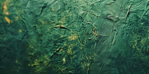 Textured Green Paper