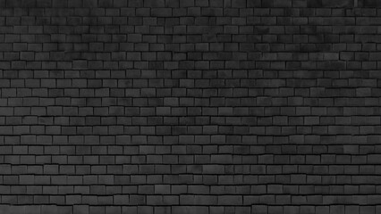 Black Brick Pattern Wallpaper Background