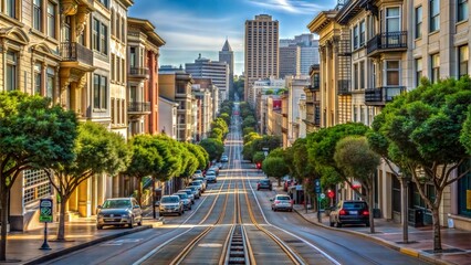 Obraz premium Street Snap, NO people, San Francisco
