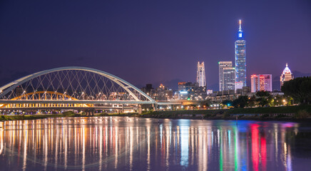 The most beautiful Viewpoint taipei city in taiwan.	