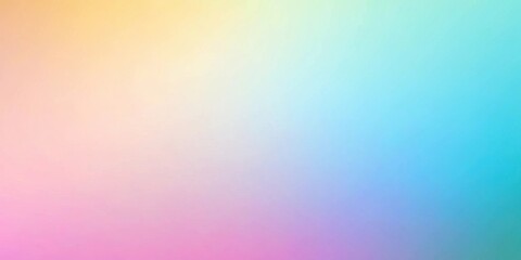 Fototapeta premium Gradient background with soft pastel colors fading into each other smoothly, colorful, gradient, background, abstract, design