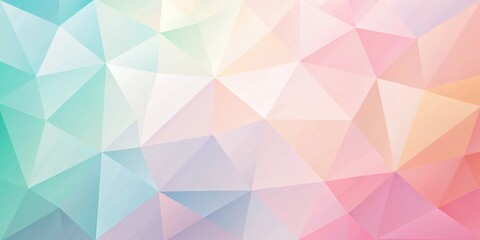 Obraz premium Abstract geometric pastel background featuring soft tones and minimalist design, geometric, abstract, background, pastel