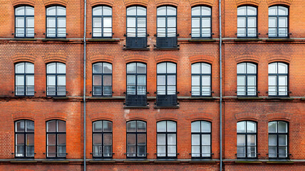 Fototapeta premium Red Brick Building 