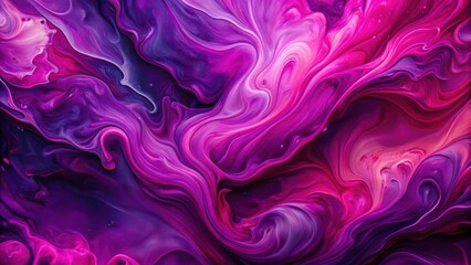 Fototapeta premium Vibrant magenta and purple abstract fluid texture perfect for art studio promotions , fluid, abstract, texture, vibrant