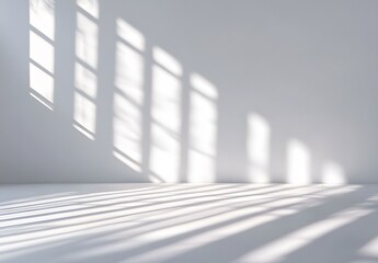 Obraz premium empty room with windows