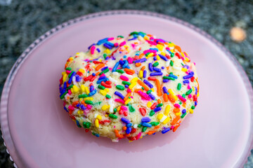 Cookie with Sprinkles