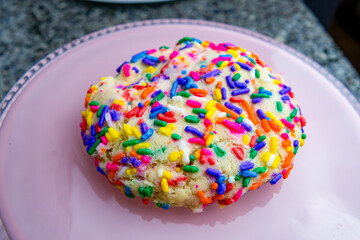 Cookie with Sprinkles