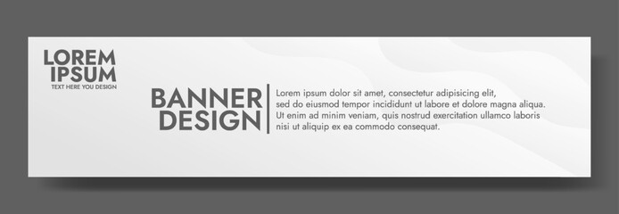 Abstract white banner color with a unique wavy design. It is ideal for creating eye catching headers, promotional banners, and graphic elements with a modern and dynamic look