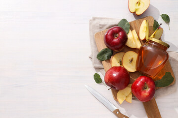 Red apples, concept of fresh and healthy food