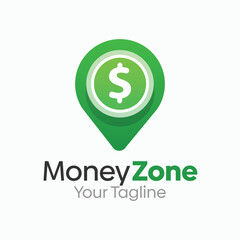 Money Zone Logo Design Template. Good for Business, Agency, Community and Organization
