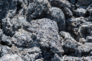 Lava Flows in Modoc National Forest, California