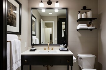 Modern Bathroom Design Ideas with Chic Mirrors Functional Sinks and Trendy Toiletries Arrangement