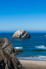 Face Rock, Oregon Coast, Oregon, USA Summer