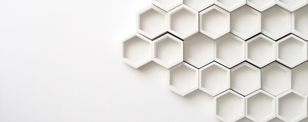 Foam panels for noise reduction, honeycomb structure, flat design illustration