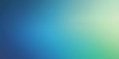 Abstract Blue and Green Gradient Background with Blurry Texture