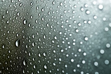 Raindrop Essence on a Glittering Background