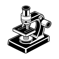 atomic force microscope silhouette vector art