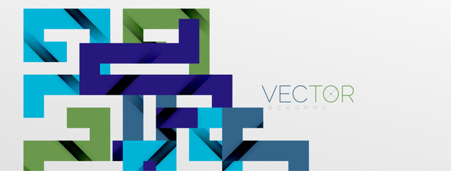 Color bend lines with shadow texture effect. Vector Illustration For Wallpaper, Banner, Background, Card, Book Illustration, landing page