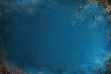 Obraz premium Grunge Blue Texture Background with Dust and Dirt Details for Photocopy Effect