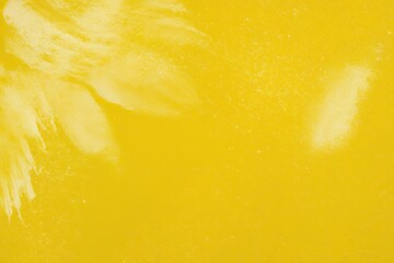 Bright Sunshine Yellow Texture with Smudges and Speckles