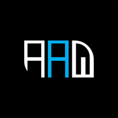 AAQ logo design, AAQ simple and modern logo.
 AAQ luxurious alphabet design