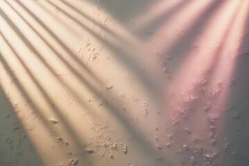 Soft Focus Vintage Effects with Luminous Pastel Rays for Textured Surfaces