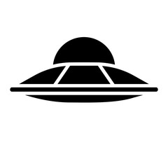 Ufo Glyph Icon