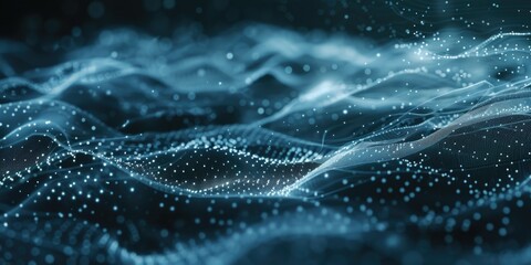 A close-up shot of a wave of water on a black surface
