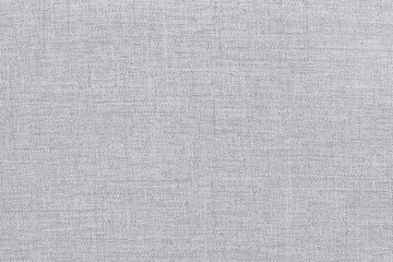 Light grey linen fabric texture background, seamless pattern of natural textile.