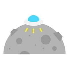 Ufo  Flat Icon