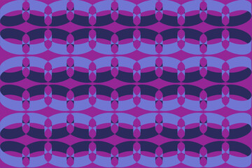 Blue Background with Floral Paper Cutout Design