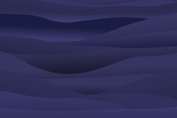 Abstract Blue Gradient with Soft Wave Textures