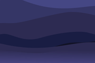 Abstract Blue Gradient with Soft Wave Textures