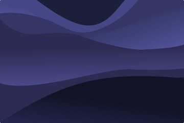 Abstract Blue Gradient with Soft Wave Textures